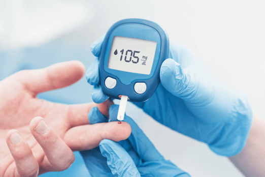 Increasing blood plasma glucose levels in Melitus diabetes